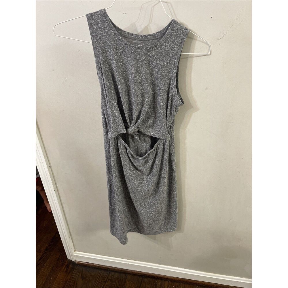 Aerie Tank Dress Heathered Gray Size XS